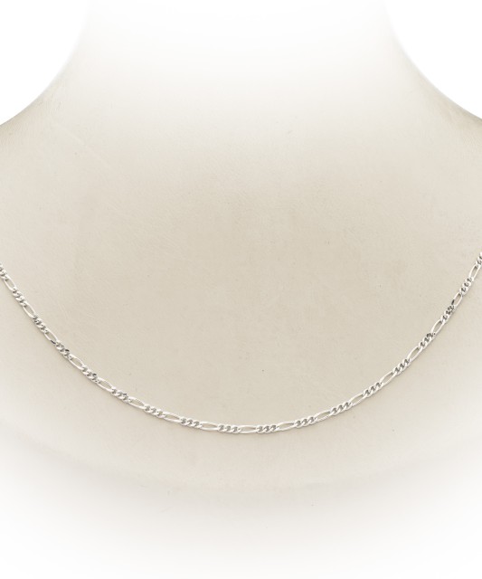 Sterling silver chain "Figaro" 1.2mm