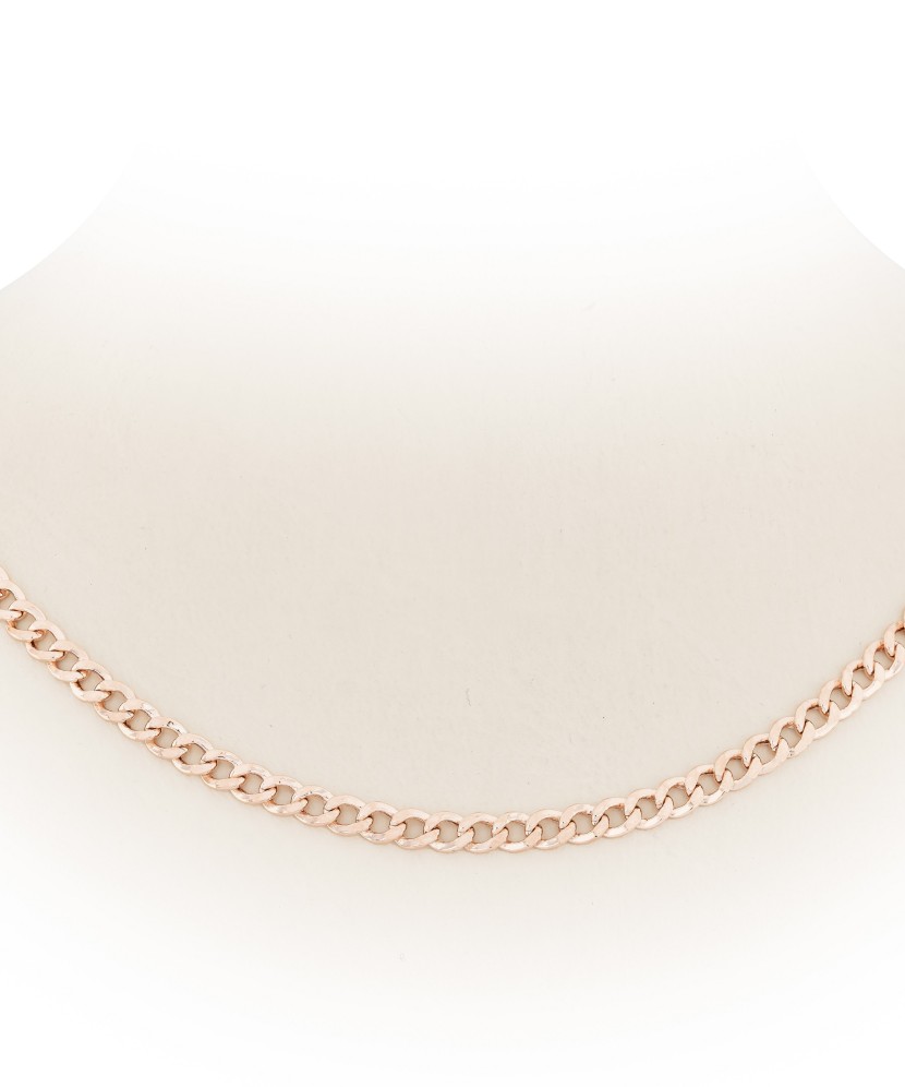 Gold chain "Curb" 4.2mm