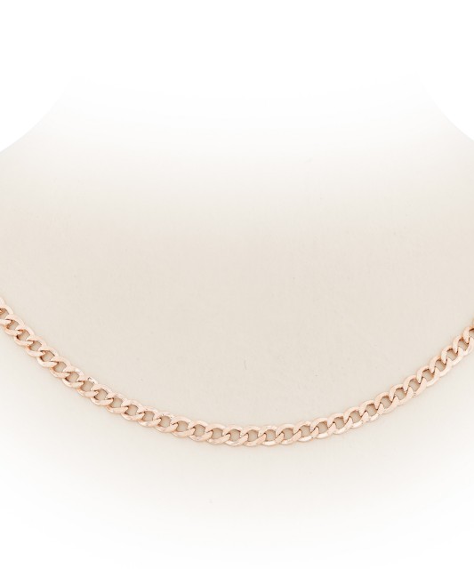 Auksinė grandinėlė "Curb" 3.3mm - Auksinės grandinėlės - Goldinga