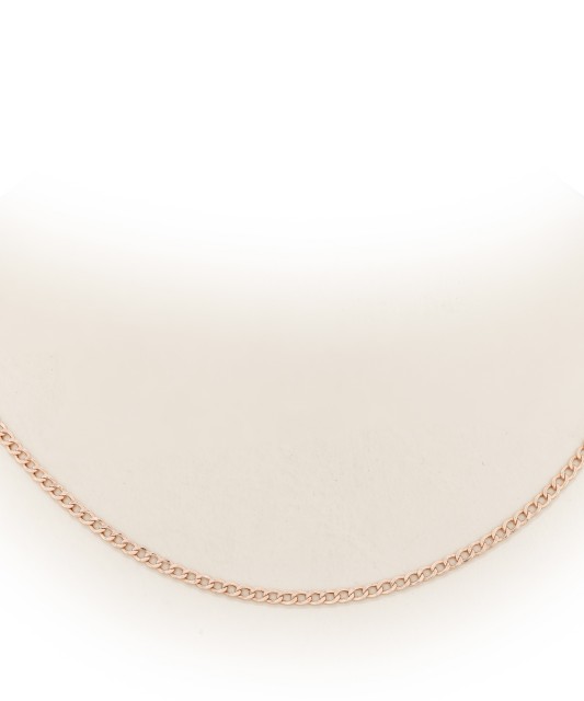 Auksinė grandinėlė "Curb" 2mm - Auksinės grandinėlės - Goldinga
