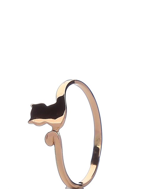 Auksinis žiedas "katė" - Auksiniai žiedai - Goldinga