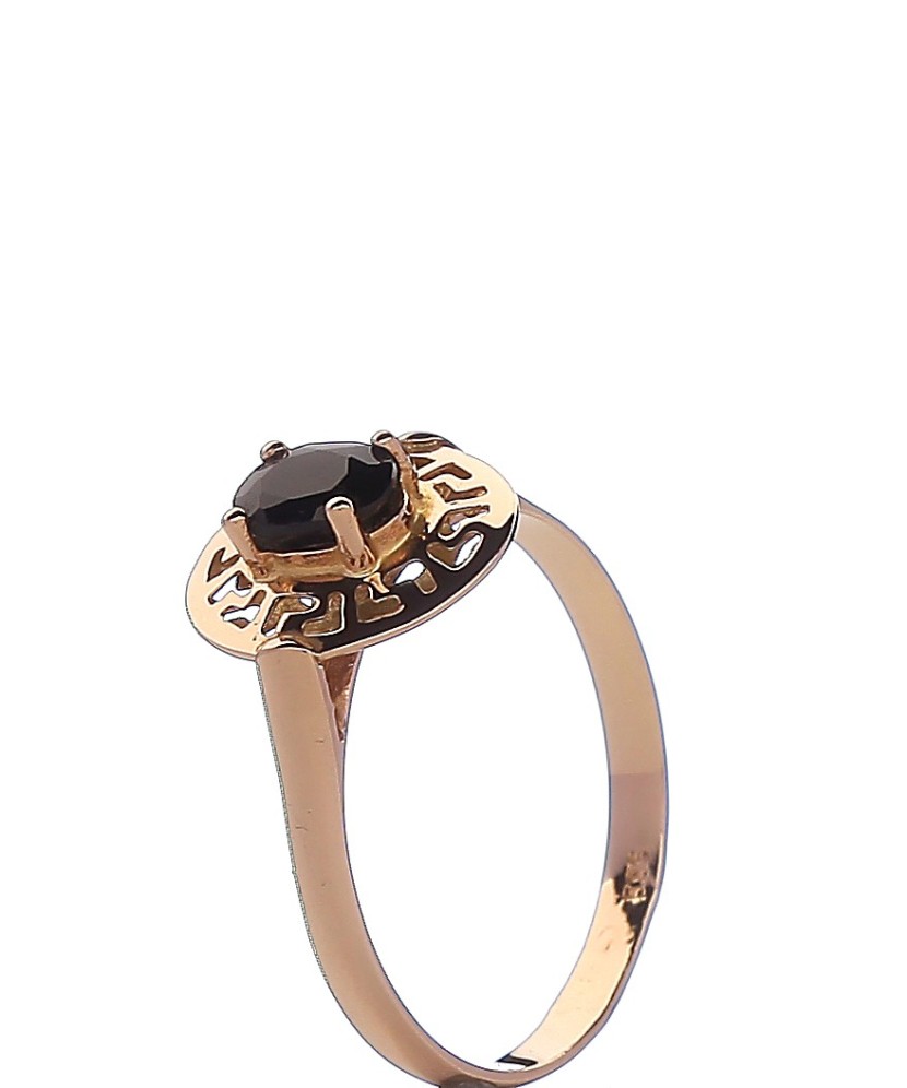 Auksinis žiedas su cirkoniais - Auksiniai žiedai - Goldinga Auksinis žiedas su cirkoniais - Auksiniai žiedai - Goldinga