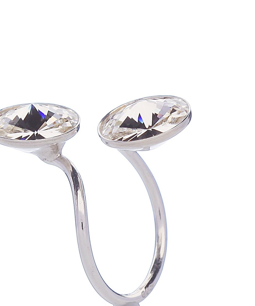 Sidabrinis žiedas su cirkoniais  - Goldinga