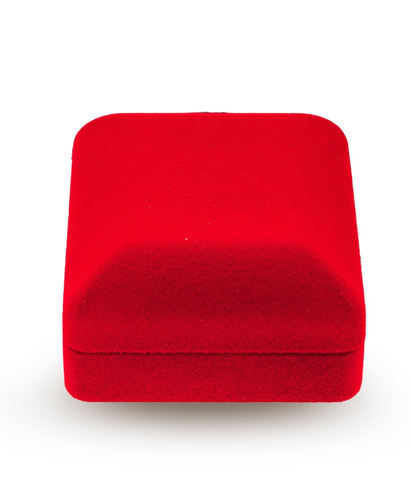 Коробочка прямоугольная красная