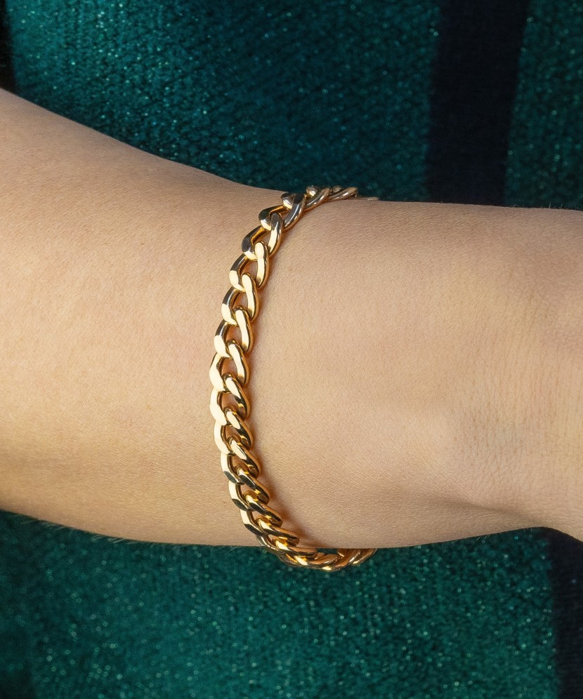 Gold bracelet "Curb" 8.4mm Gold bracelet "Curb" 8.4mm