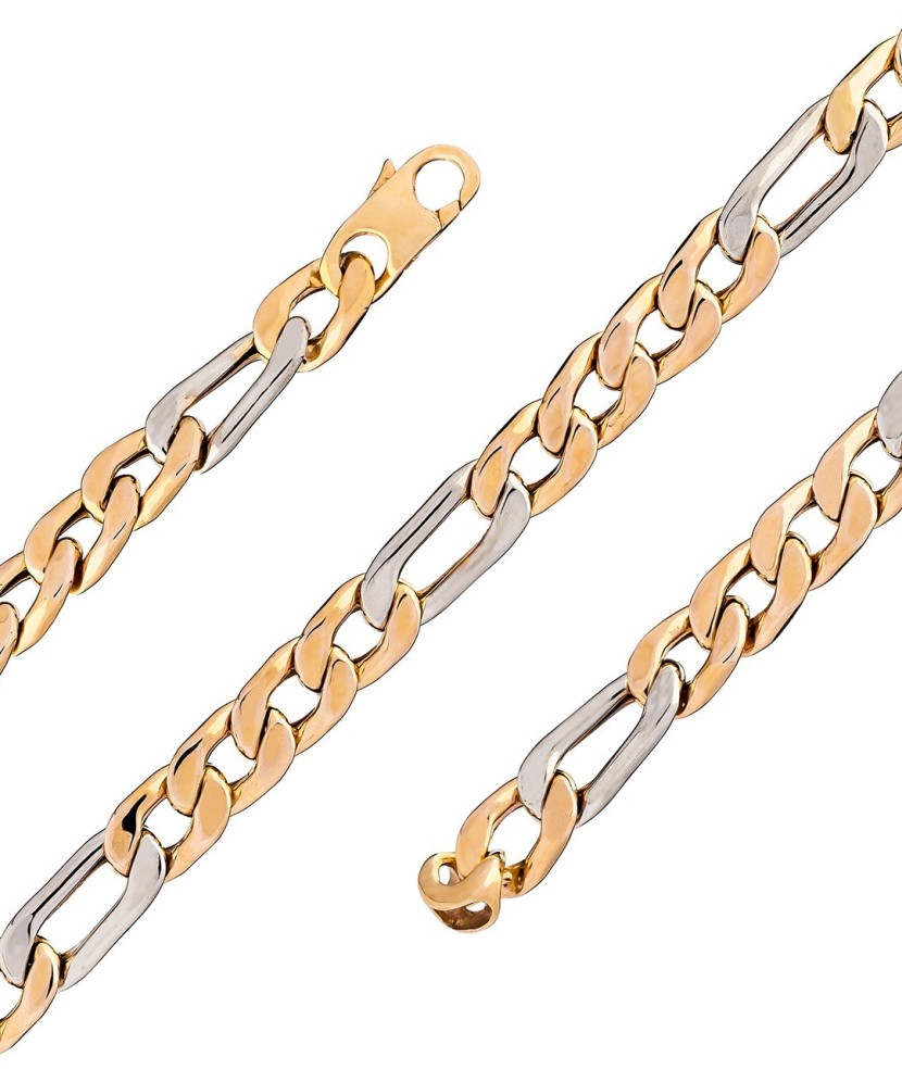 Gold bracelet "Figaro" 7.5mm Gold bracelet "Figaro" 7.5mm