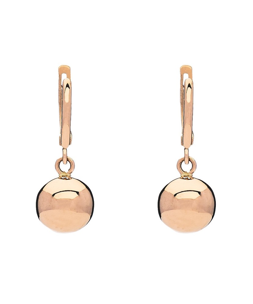 Gold earrings "bubbles" Gold earrings "bubbles"