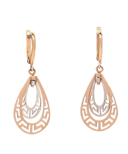 Gold earrings