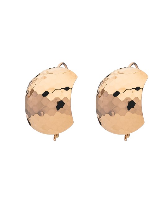 Gold earrings