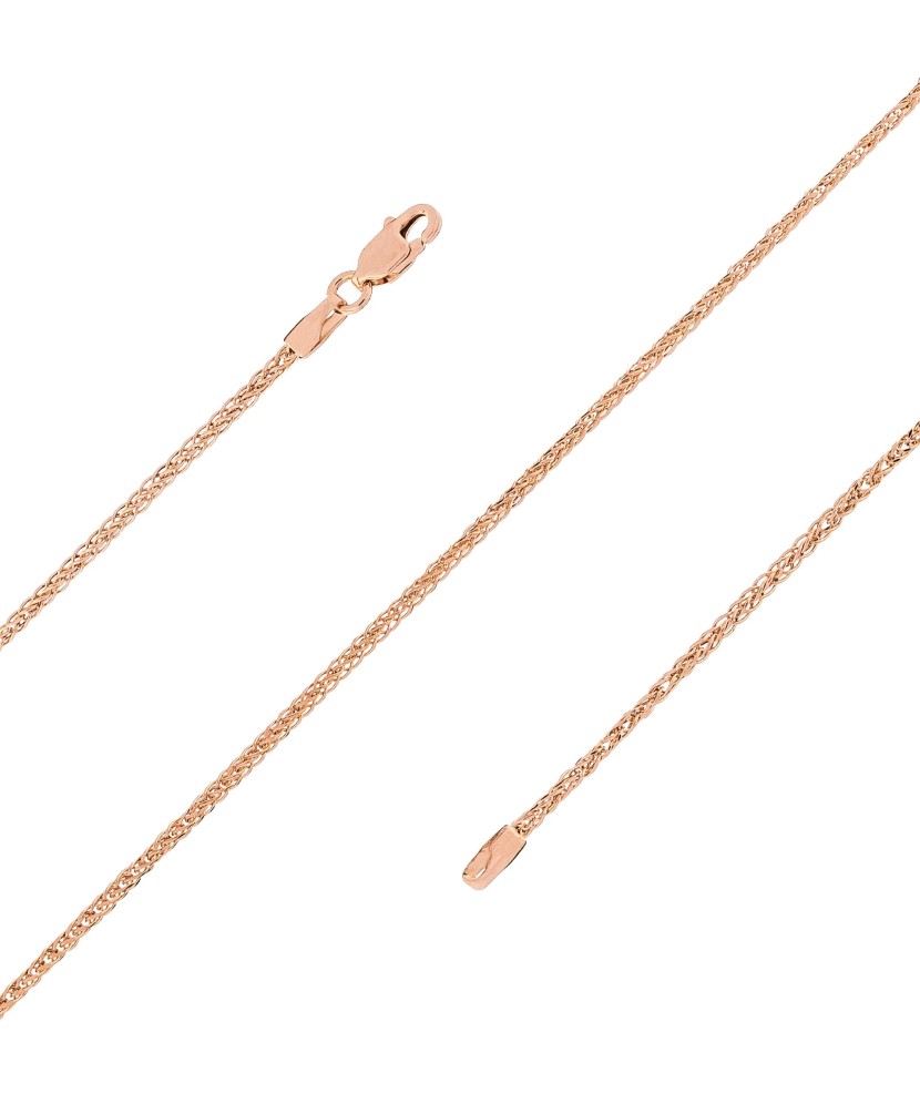 Gold bracelet "Spiker" 1.4mm