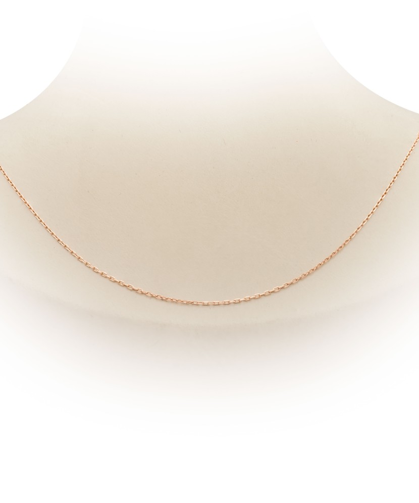 Цельная якорная золотая цепочка "Anchor" 1.2mm