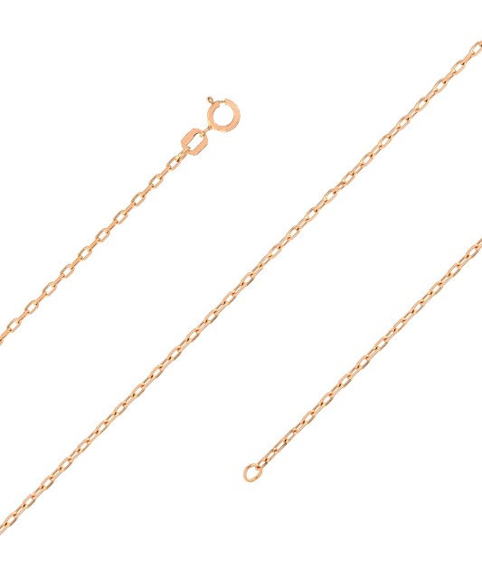 Gold chain "Anchor" 1.4mm