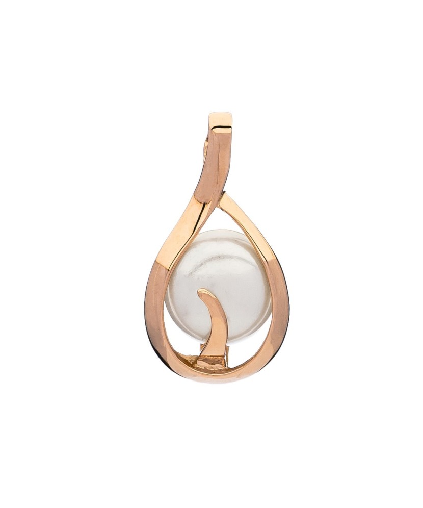 Gold Pearl Pendant