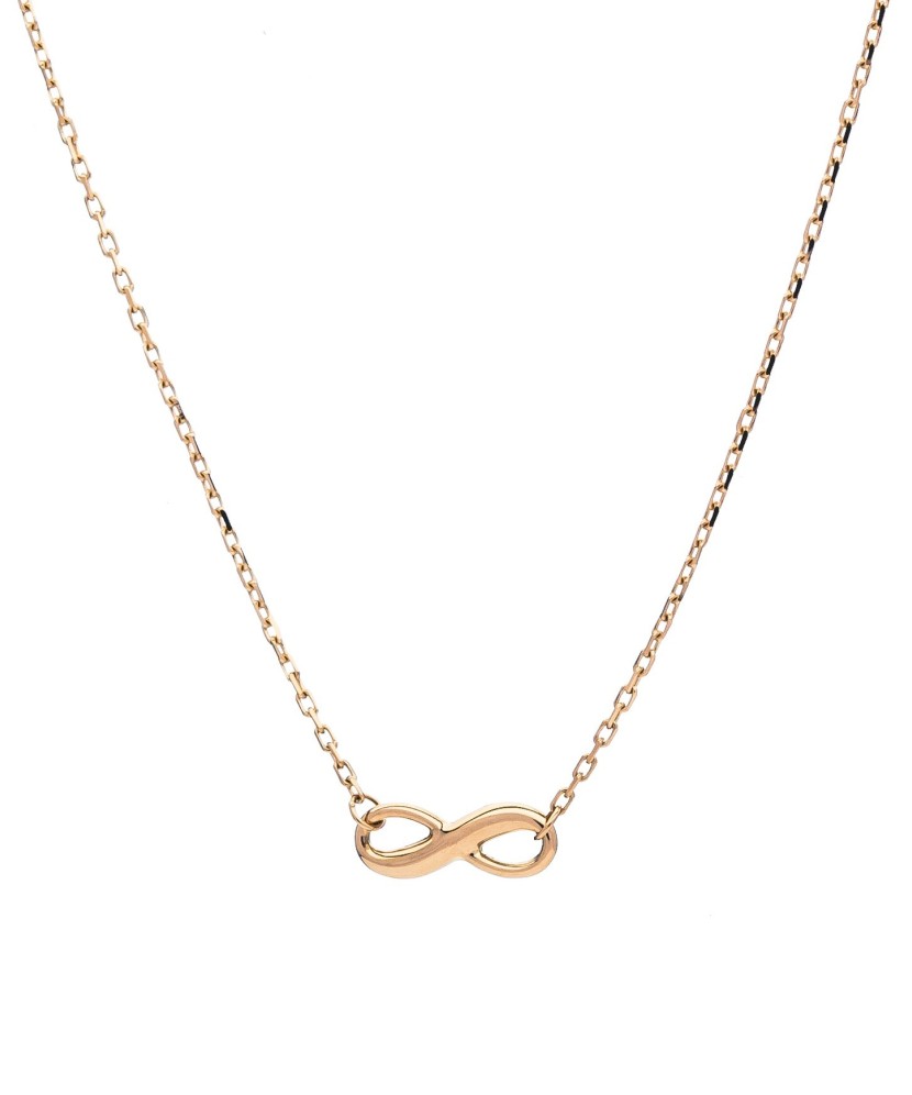 Gold chain "infinity"