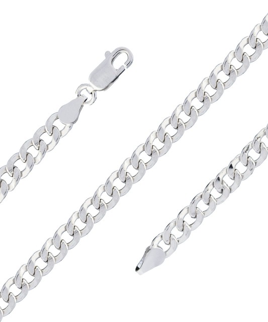 Sterling Silver bracelet "Curb"