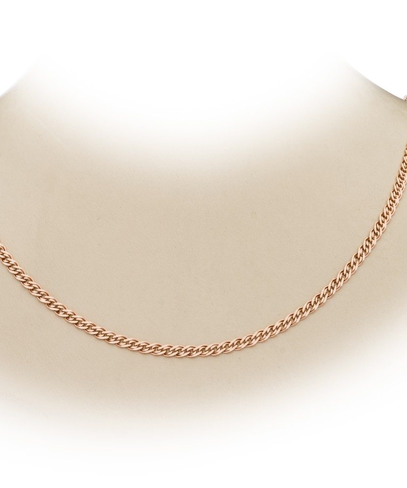 Solid gold chain "Mona Liza" 4.2mm