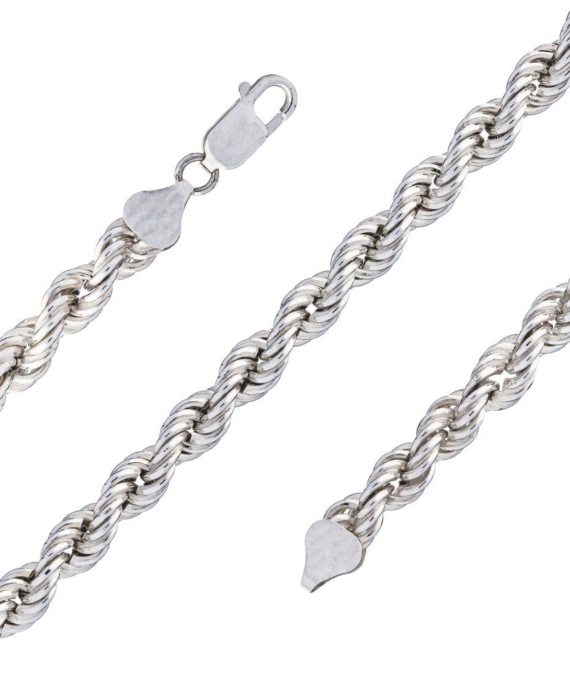 Серебряная цепочка 6.4mm