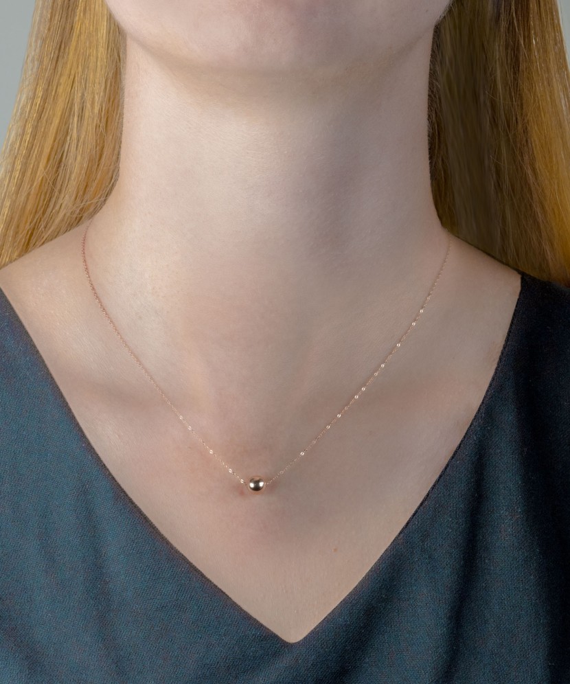 Золотая цепочка с подвеской