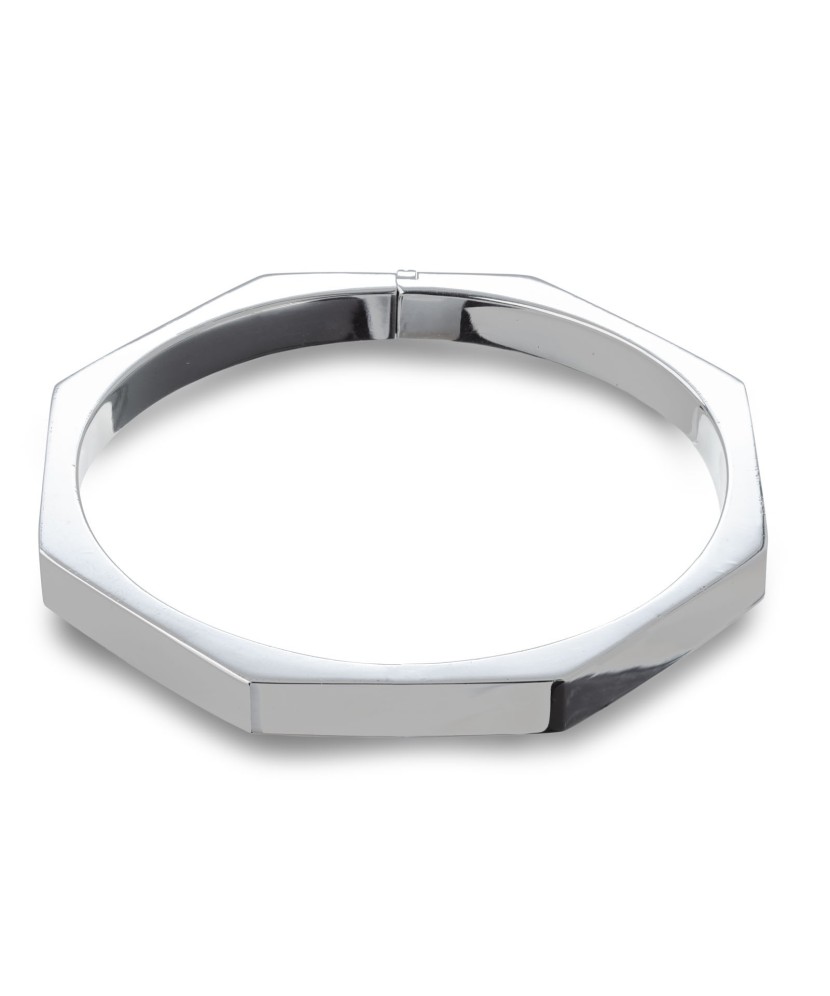 Sterling silver hard bracelet