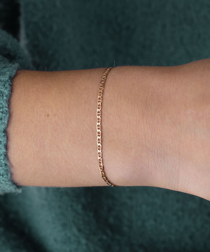 Золотой браслет "Marina" 2.4mm