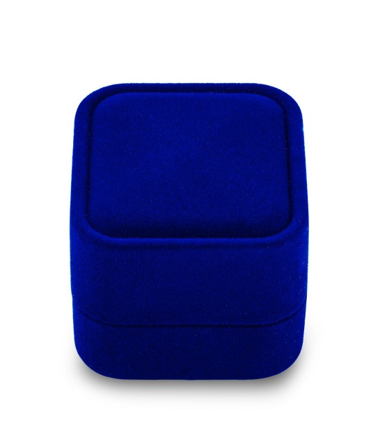 Square box blue