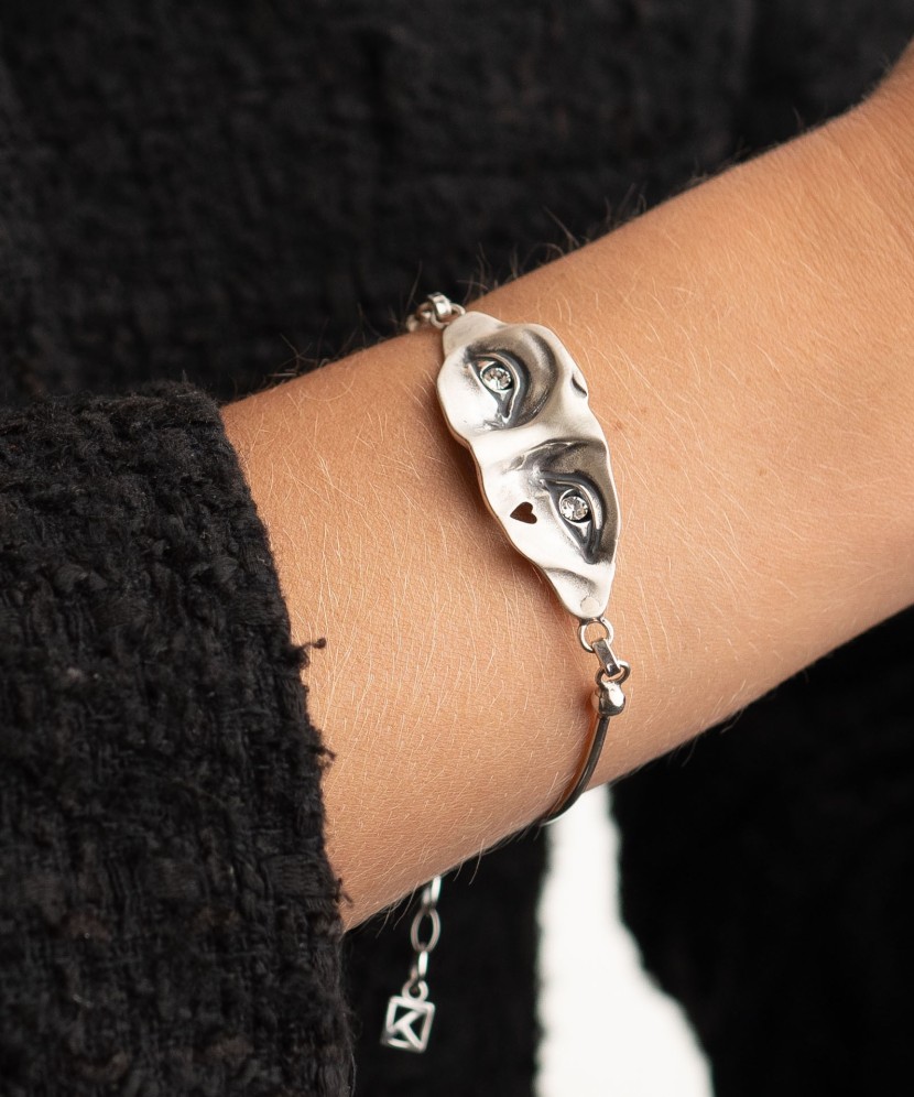 Sterling Silver bracelet with zircons Sterling Silver bracelet with zircons