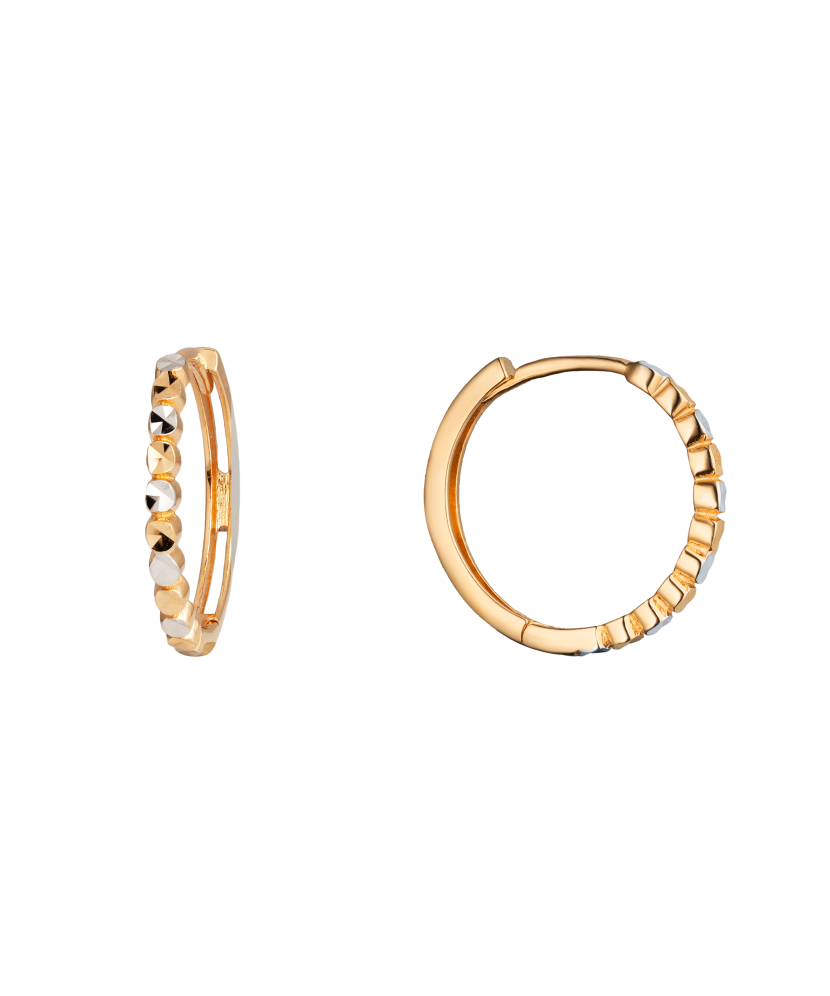 Gold earrings Gold earrings