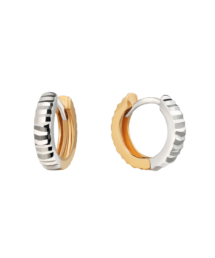 Gold earrings Gold earrings