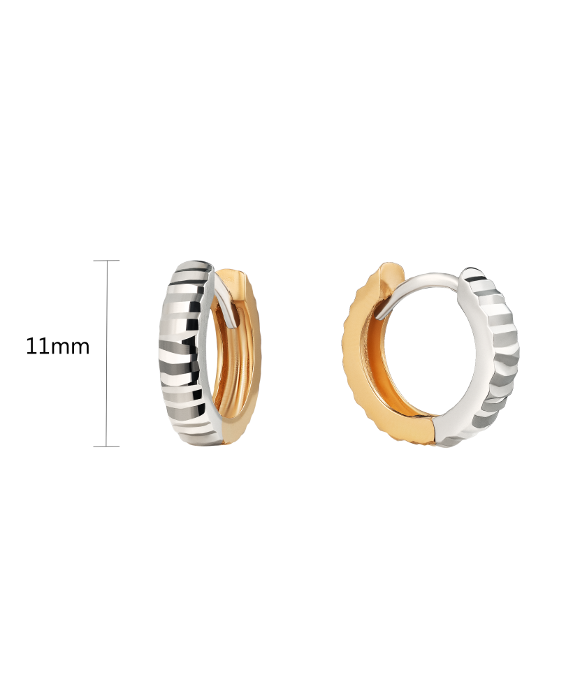 Gold earrings Gold earrings