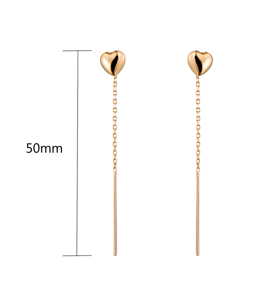 Золотые серьги