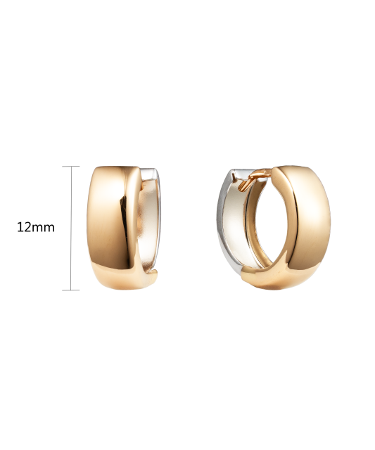 Gold earrings