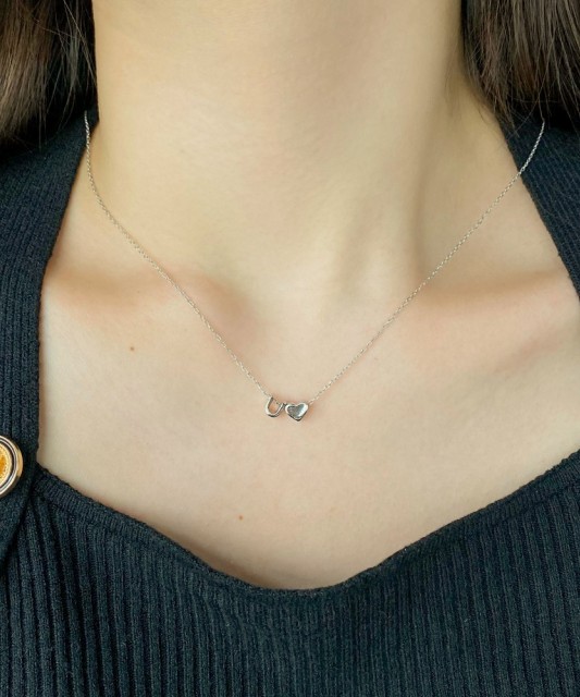 Sidabrinė Grandinėlė Su Pakabuku Raidė U