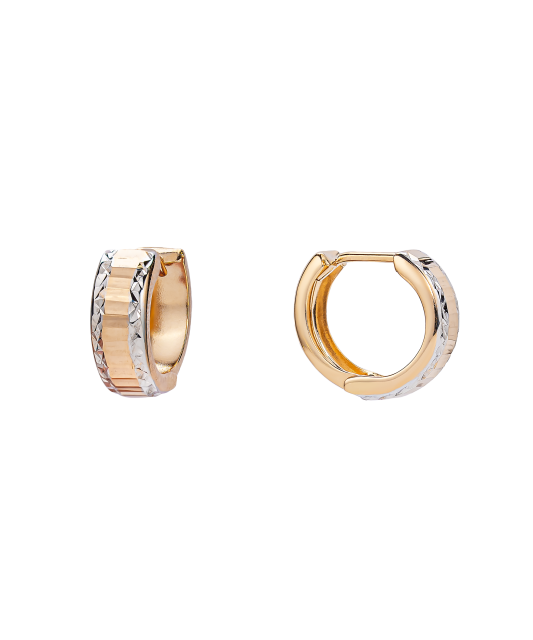 Gold earrings