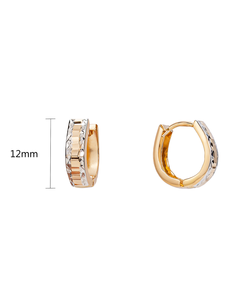 Gold earrings Gold earrings