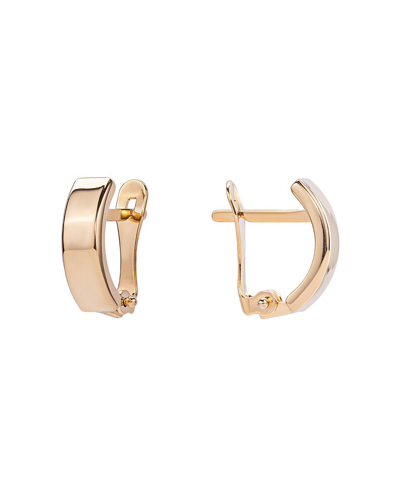 Gold earrings Gold earrings