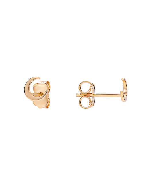Gold earrings