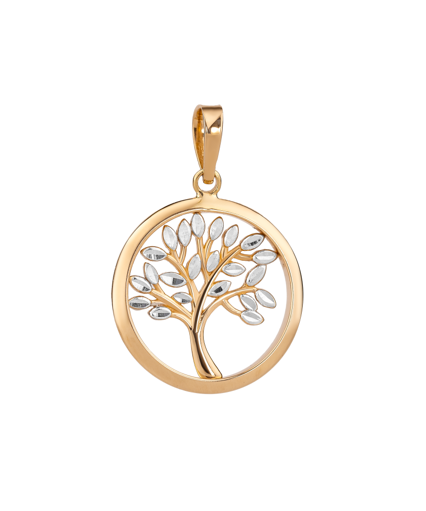 Gold pendant "Tree of life"