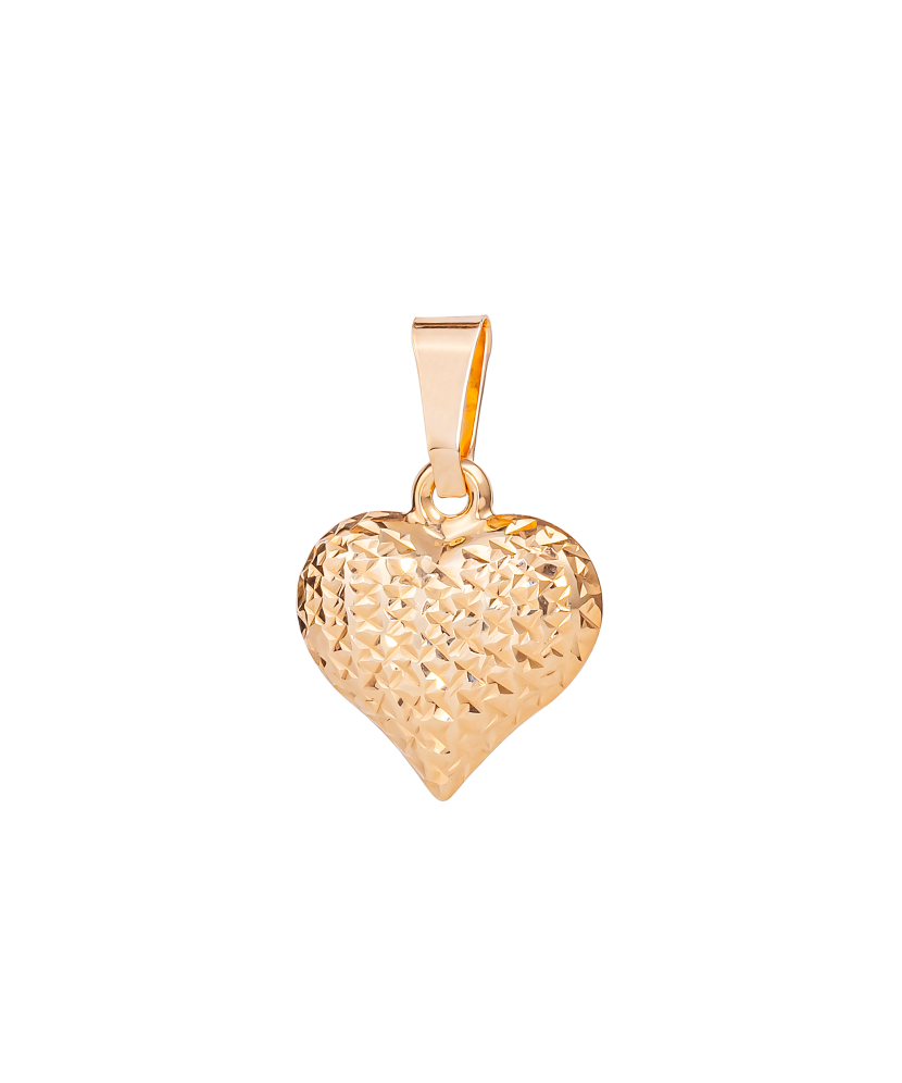Gold pendant "heart"