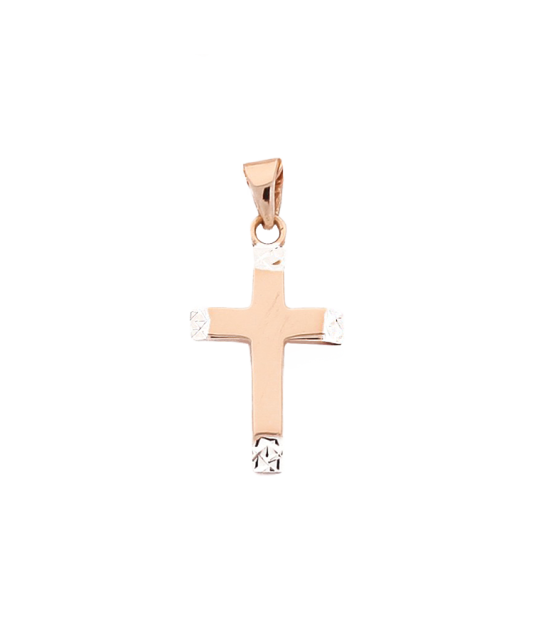 Gold pendant "cross"