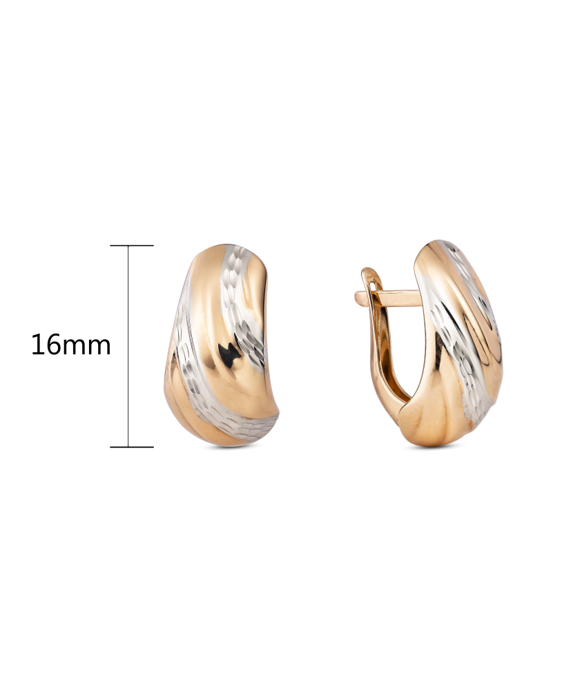 Золотые серьги