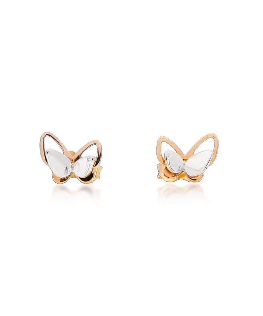 Gold earrings