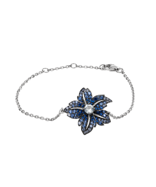 Sterling Silver bracelet with zircons