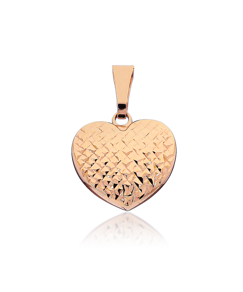 Gold pendant "heart"