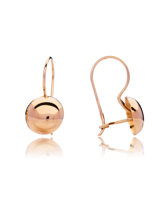 Gold earrings