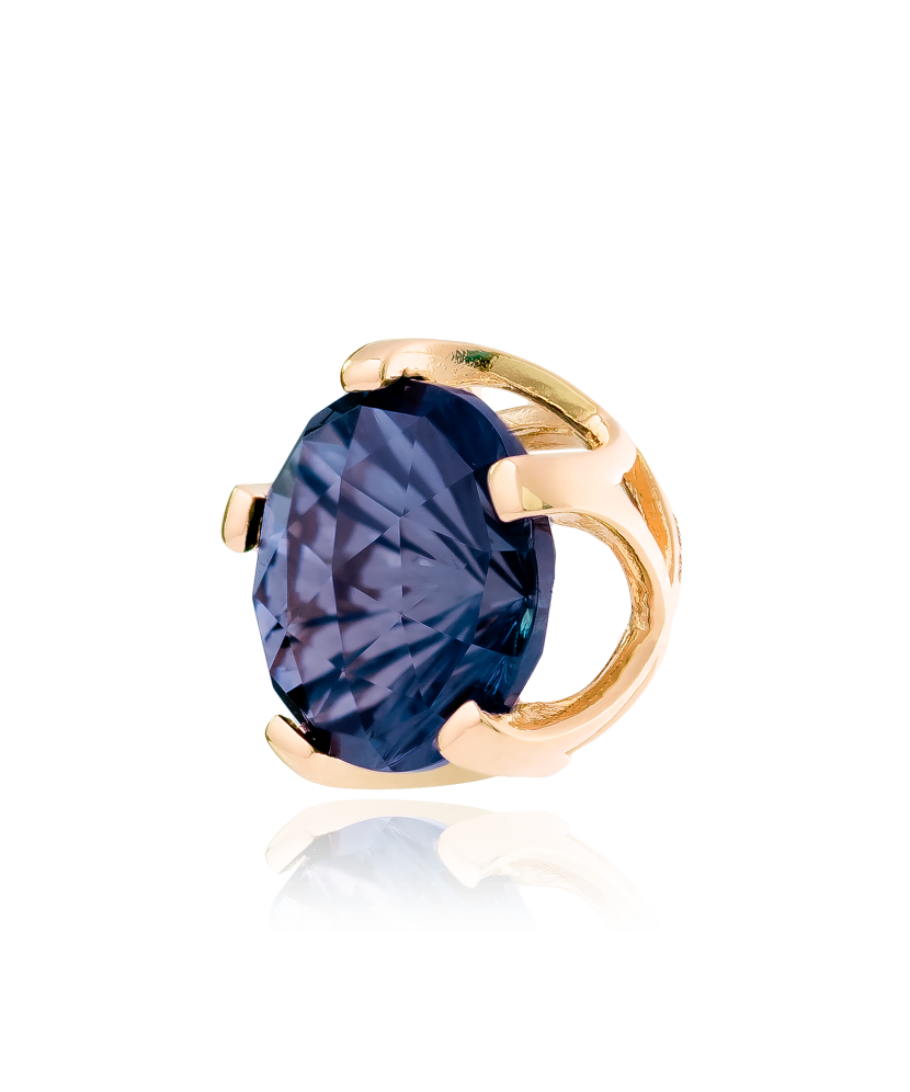 Золотой кулон/подвеска с лондонским топазом Золотой кулон/подвеска с лондонским топазом