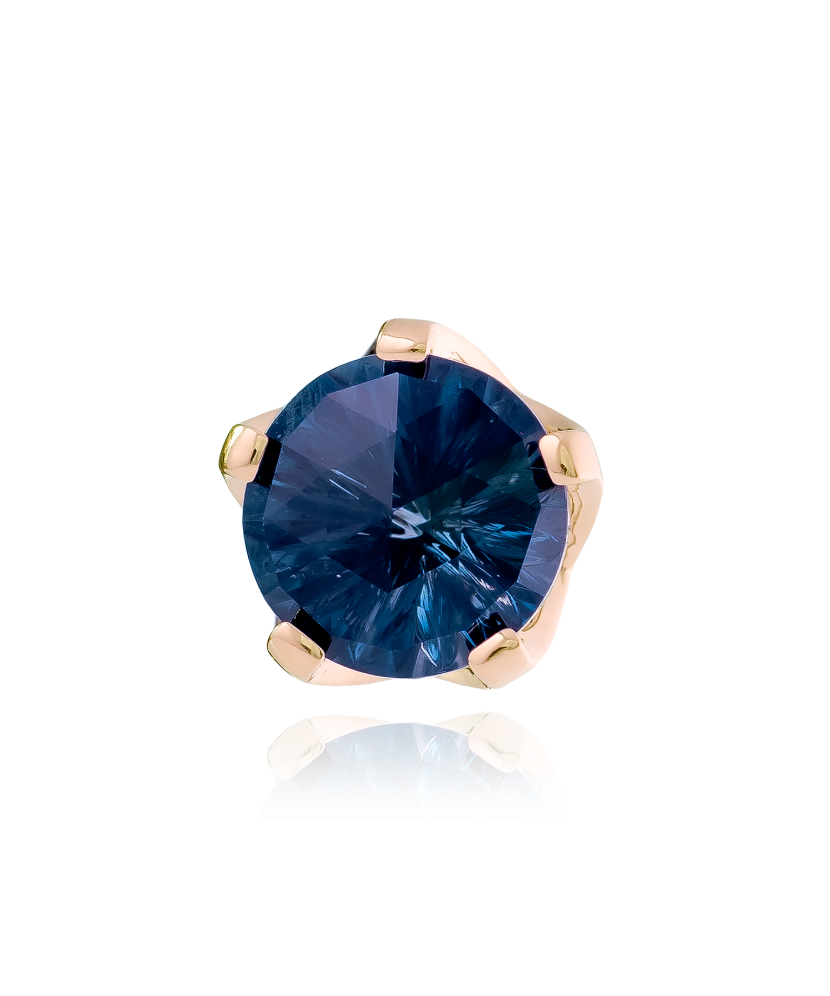 Золотой кулон/подвеска с лондонским топазом Золотой кулон/подвеска с лондонским топазом