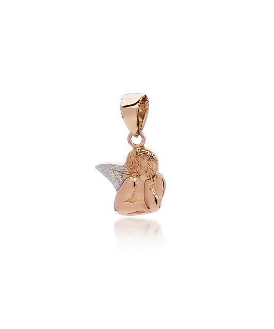 Gold pendant "angel"