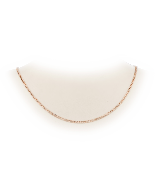Gold chain "Curb" 2.4mm