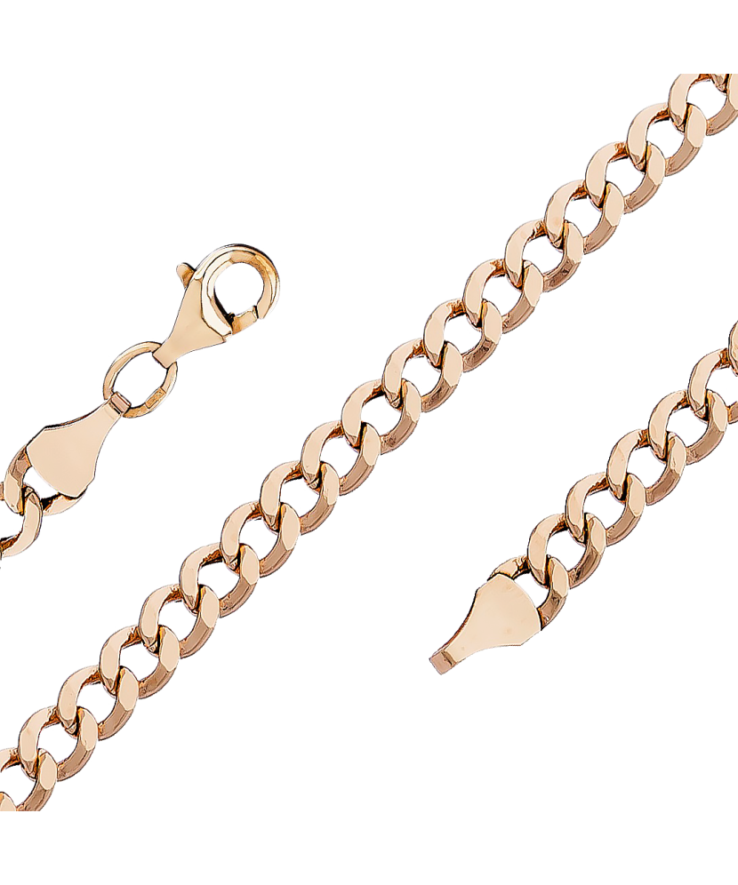 Золотая цепочка "Curb" 8.5мм Золотая цепочка "Curb" 8.5мм