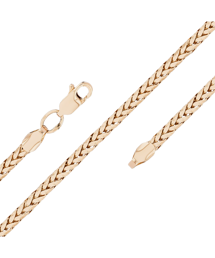 Gold chain "Spiker" 2.8mm